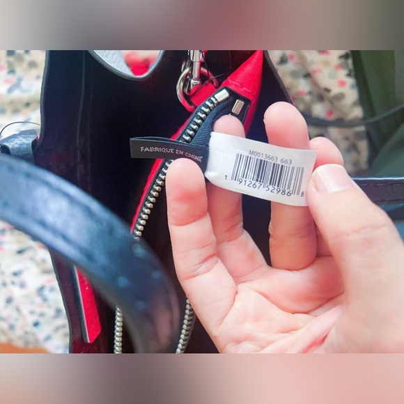 MARC JACOBS The Mini Grind Leather Crossbody Colorblock yellow rose pink Lock - Picture 8 of 12